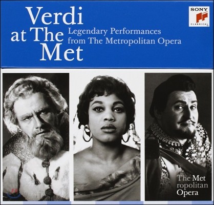 메트로폴리탄 오페라의 전설적 베르디 명연 모음집 (Verdi at the MET - Legendary Performances from The Metropolitan Opera)