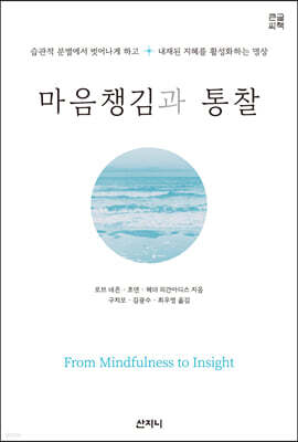 마음챙김과 통찰 (큰글씨책)
