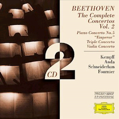 베토벤: 피아노 협주곡 5번, 삼중 협주곡, 바이올린 협주곡, 로망스 1, 2번 (Beethoven : Piano Concerto No.5 &#39;Emperor&#39; , Triple Concerto Op.56, Violin Concerto Op.61, Romance For Violin And Orchetra No.1 O