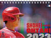 卓上 大谷翔平 2023年 カレンダ-