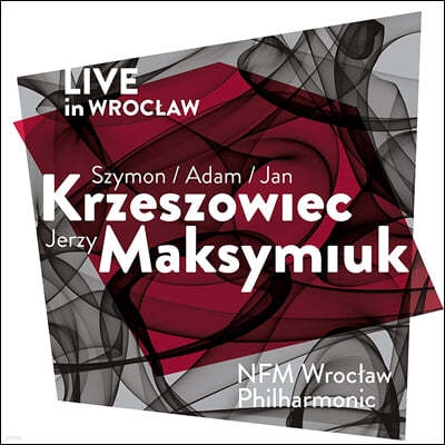 Szymon / Adam / Jan Krzeszowiec 생상스: 뮤즈와 시인 / 마르티누: 플루트와 바이올린을 위한 협주곡 외 (Saint-Saens / Martinu / Krzeszowiec: Orchestral Works - Live in Wrocław)