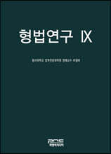 형법연구 IX