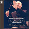 Bruno Walter 브루노 발터 NBC 교향악단 실황 연주 2집 - 드뷔시: 목신의 오후 전주곡 / 브람스: 교향곡 1, 2번 / 스메타나: 몰다우