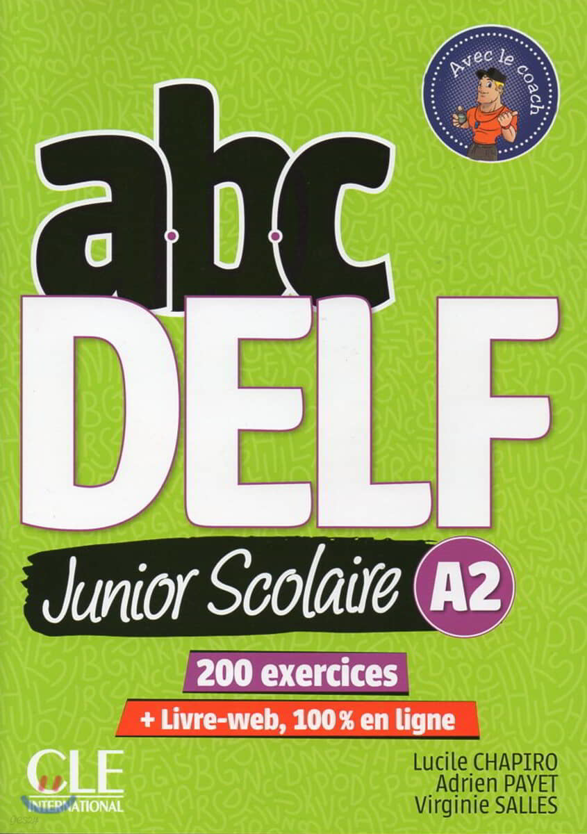 ABC Delf Junior Scolaire A2 (+DVD-Rom, Corriges)