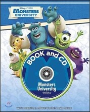 Disney Monsters University Book and CD