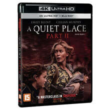 콰이어트 플레이스2 (2Disc, 4K UHD+2D) : 블루레이