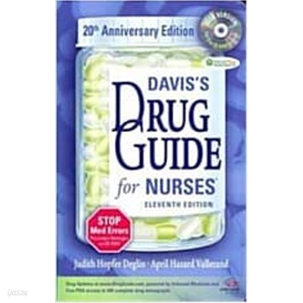 DAVIS&#39;S DRUG GUIDE for NURSES (Paperback, 7TH EDITION, 20th Anniversary Edition)