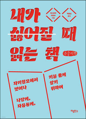 내가 싫어질 때 읽는 책 (큰글자책)