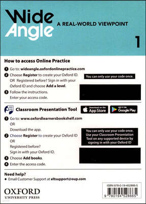 Wide Angle 1 : Teacher's Resource Center Access Card