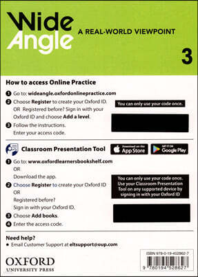 Wide Angle 3 : Teacher's Resource Center Access Card