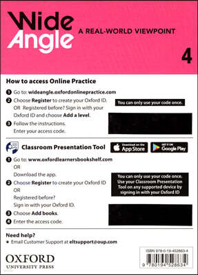 Wide Angle 4 : Teacher's Resource Center Access Card