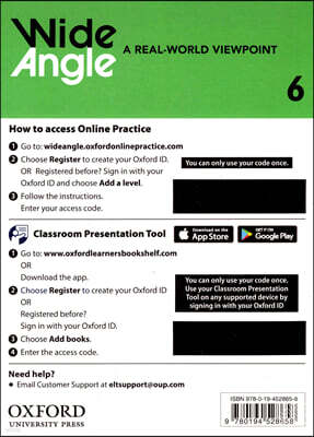 Wide Angle 6 : Teacher's Resource Center Access Card