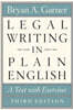 Legal Writing in Plain English, Third Edition: A Text with Exercises