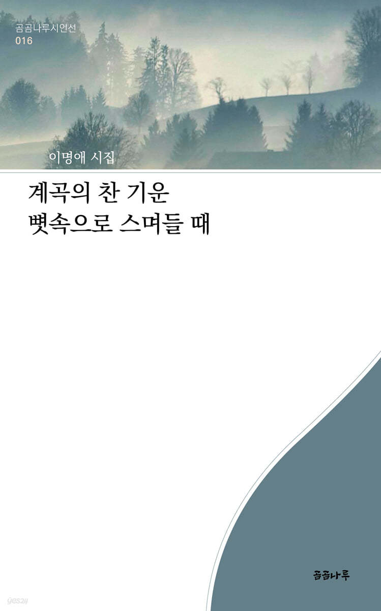 계곡의 찬 기운 뼛속으로 스며들 때