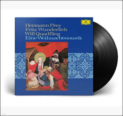 Fritz Wunderlich / Hermann Prey 크리스마스 음악 보컬 모음집 (Eine Weihnachtsmusik) [LP]