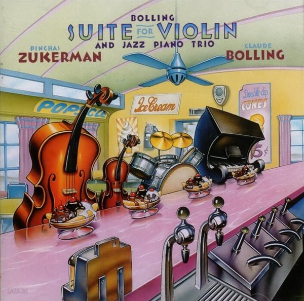 Claude Bolling / Pinchas Zukerman (클로드 볼링 / 핀커스 주커만) - Suite For Violin And Jazz Piano Trio