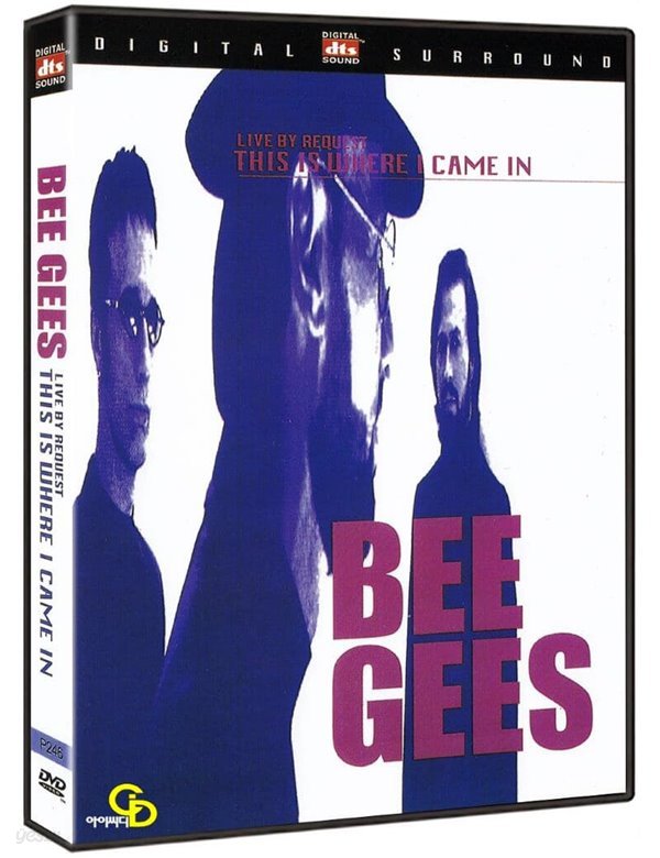 [DVD] 비지스 Bee Gees - This Is Where I Came In, 미 개봉