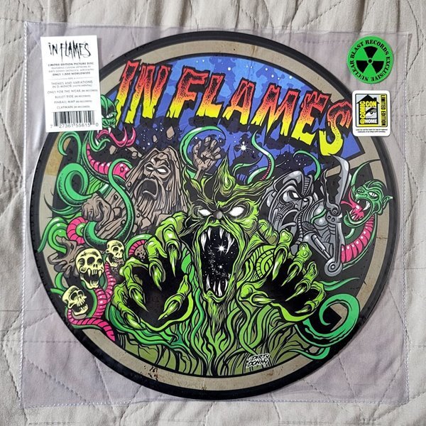 (미개봉 한정반 12인치 바이닐 픽쳐디스크) IN FLAMES - Clayman (20th anniversary edition)