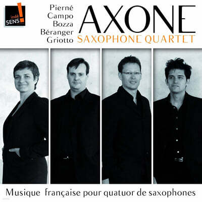Axone Saxophone Quartet 색소폰 사중주를 위한 프랑스 음악 (Musique Francaise Pour Quatuor De Saxophones)