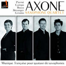 Axone Saxophone Quartet 색소폰 사중주를 위한 프랑스 음악 (Musique Francaise Pour Quatuor De Saxophones)