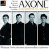 Axone Saxophone Quartet 색소폰 사중주를 위한 프랑스 음악 (Musique Francaise Pour Quatuor De Saxophones)