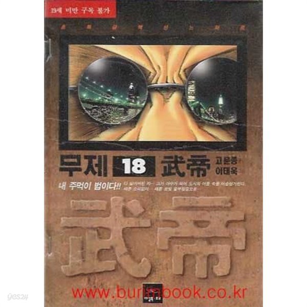 2002년 초판 야설록프로 성인만화 무제 18권