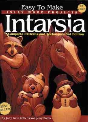 Easy to Make Inlay Wood Projects--Intarsia: A Complete Manual with Patterns