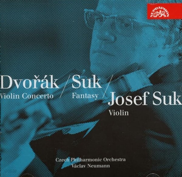 Dvorak : 수크 (Josef Suk) 바이올린 협주곡 &amp; 환상곡 G단조, 연주회용 모음곡 ‘동화‘ 노이만 (Vaclav Neumann) (유럽발매) 