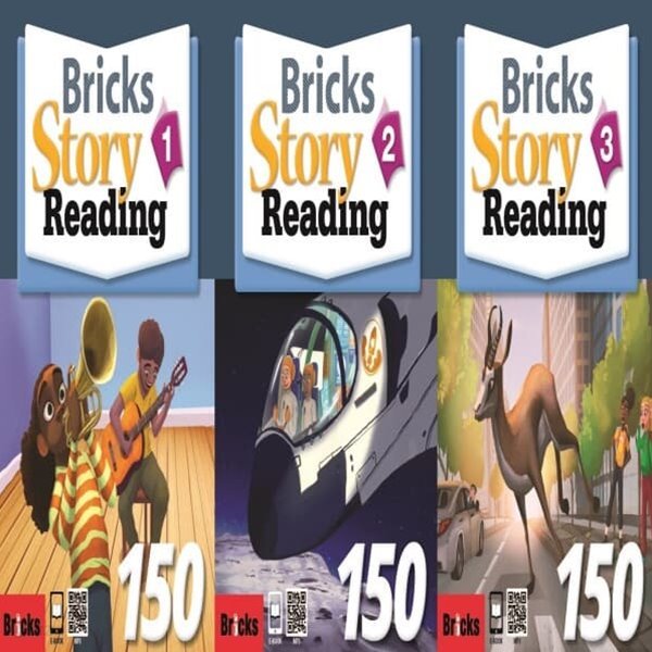 [영어 전문] BRICKS STORY READING 브릭스 스토리 리딩 150 세트 (1~3) 