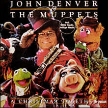 John Denver &amp; The Muppets (존 덴버 &amp; 더 머펫츠) - Christmas Together [캔디 케인 소용돌이 컬러 LP]