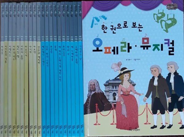 명화로 보는 음악동화 책21권+CD2장