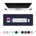 얼리봇 프리미엄 가죽 키보드 마우스패드 대형 장패드 데스크매트 100x40cm
