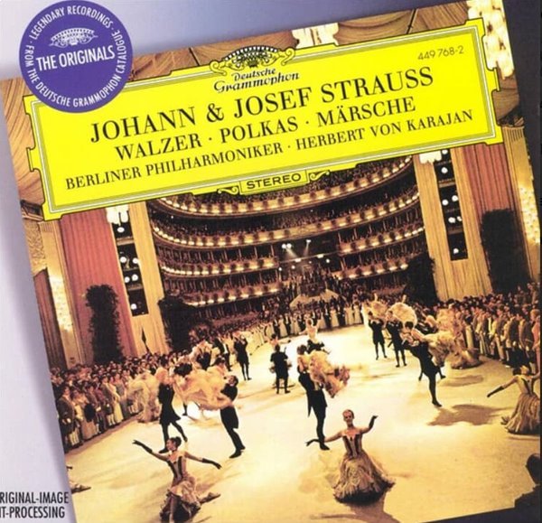 Strauss : Walzer Polkas  Marsche - 카라얀 (Herbert Von Karajan)(독일발매)