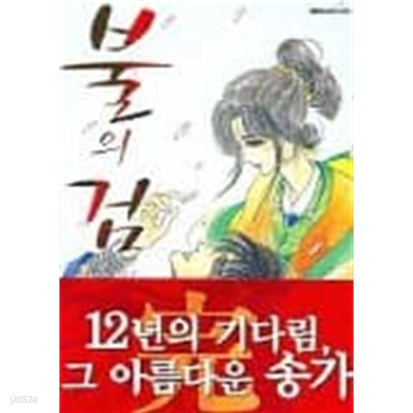 불의 검(완결) 1~12  - 김혜린 로맨스만화 -  2004년작  