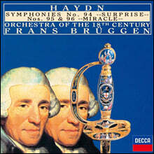 Frans Brueggen 하이든: 교향곡 94, 95, 96번 (Haydn: Symphony No.94, 95, 96)