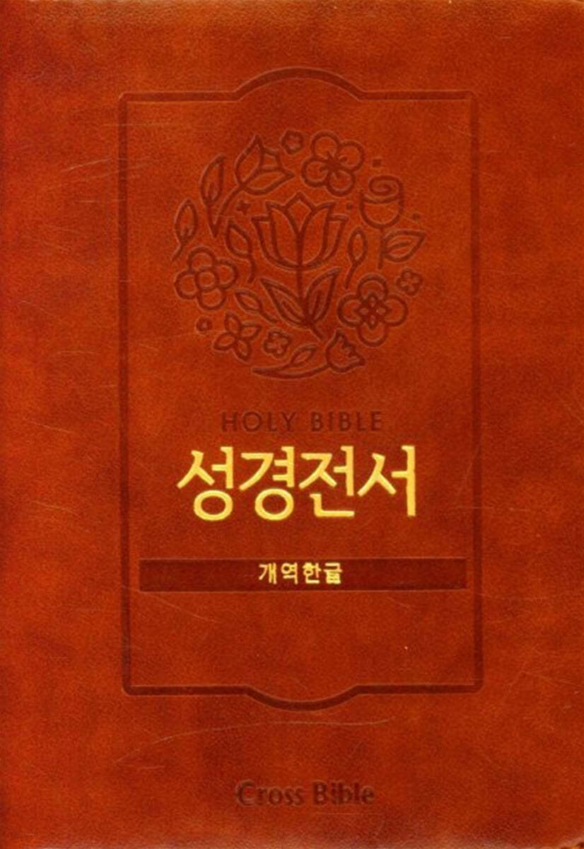 Holy Bible 성경전서 (개역한글/(42HB/지퍼식/다크브라운)