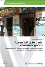 Accessibility to basic consumer goods