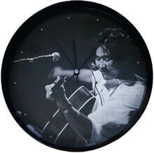 크롬 심플 원형 벽시계 [B형]