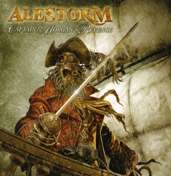 Alestorm(앨러스톰) - Captain Morgan&#39;s Revenge(독일발매)