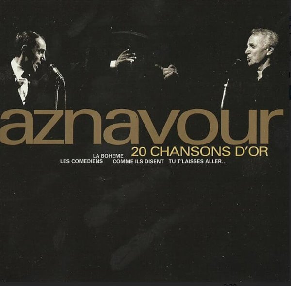 샤를르 아즈나부르 (Charles Aznavour) - 20 Chansons D&#39;Or(EU발매)