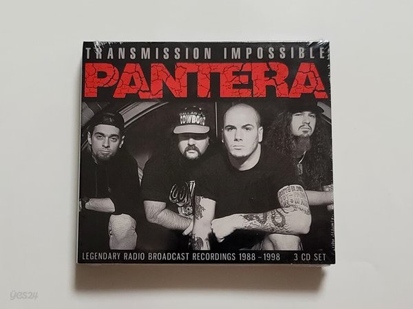 (미개봉 수입 3CD) PANTERA (판테라) - Transmission Impossible Box