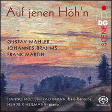 Hanno Muller-Brachmann 말러 / 브람스 / 마르탱 가곡 모음집 (Auf Jenen Hoh N - Mahler,Martin,Brahms)