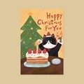 [크리스마스카드]XHH2209-HAPPY CHRISTMAS FOR YOU 성탄절