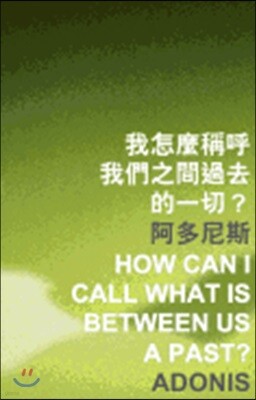 How Can I Call What Is Between Us a Past?