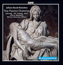 Michael Alexander Willens 하이니헨: 수난 오라토리오 작품집 (Heinichen: Two Passion Oratorios)