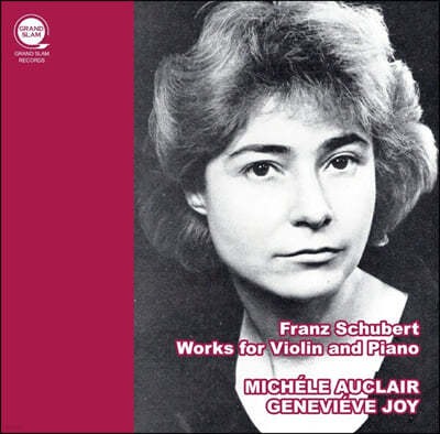 Michele Auclair 슈베르트: 바이올린과 피아노를 위한 작품 전집 - 미셸 오클레르 