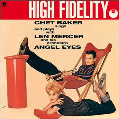 Chet Baker (쳇 베이커) - Angel Eyes [레드 컬러 LP]