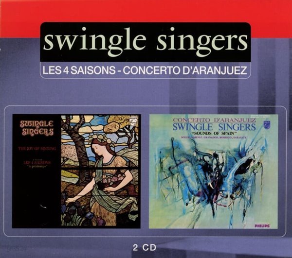 Vivaldi : Le Printemps&quot; - 스윙글 싱어즈 (Swingle Singers) (2cd)(EU발매)