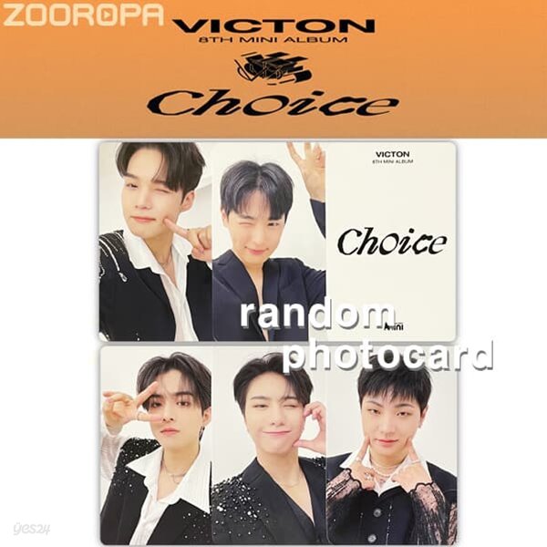 [새상품/F 포토카드] 빅톤 VICTON Choice (정품/미니레코드샵)