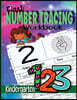 First Number Tracing Workbook for Kindergarten: Practice Workbook to Learn Numbers from 0 to 100/ Preschool and Kids Ages 3-5/ Tracing pages, Illustra